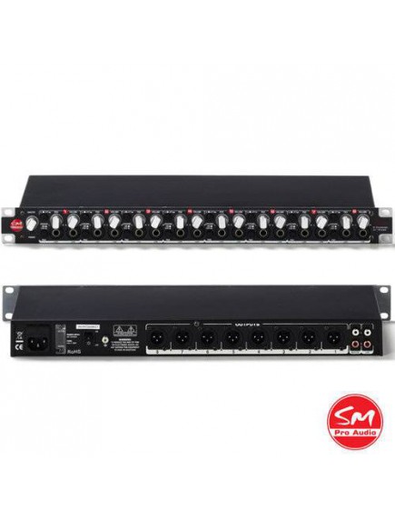 SM Pro Audio DI-8 - 8 Channel Line Level Direct Box and Mixer
