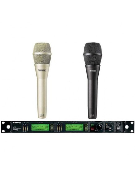 Shure UR24D KSM9 wireless microphone UHF-R